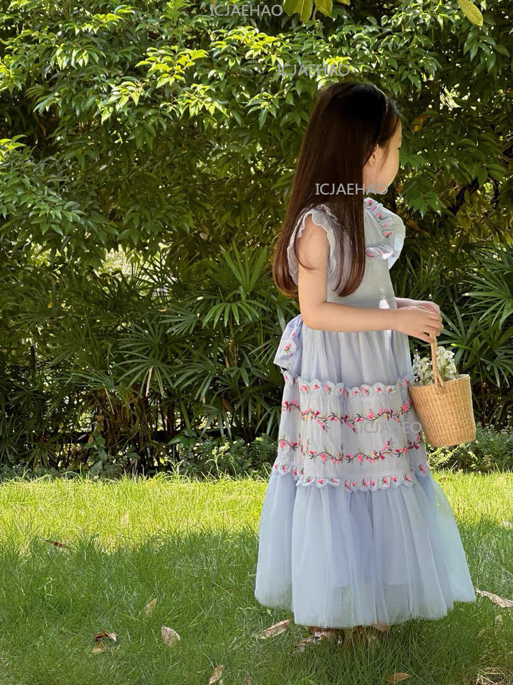 Summer Clothing For Kids Girls - New Girls Dress 2026 Summer Court