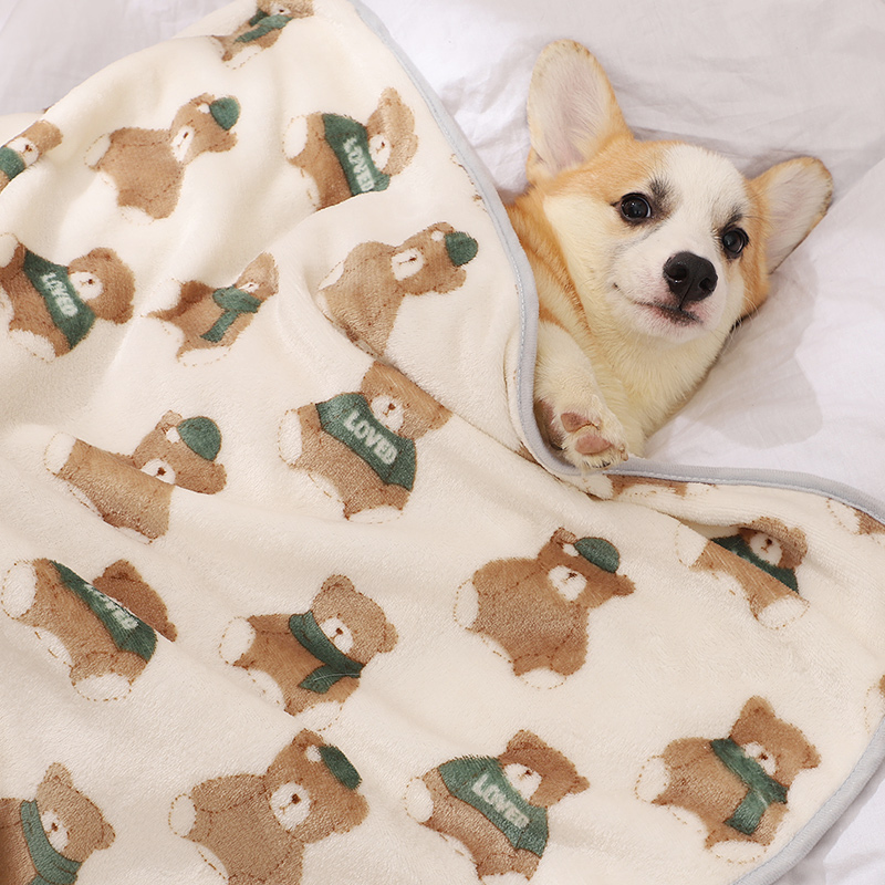 Summer Quilt - Dog sleeping small quilt, summer, autumn,