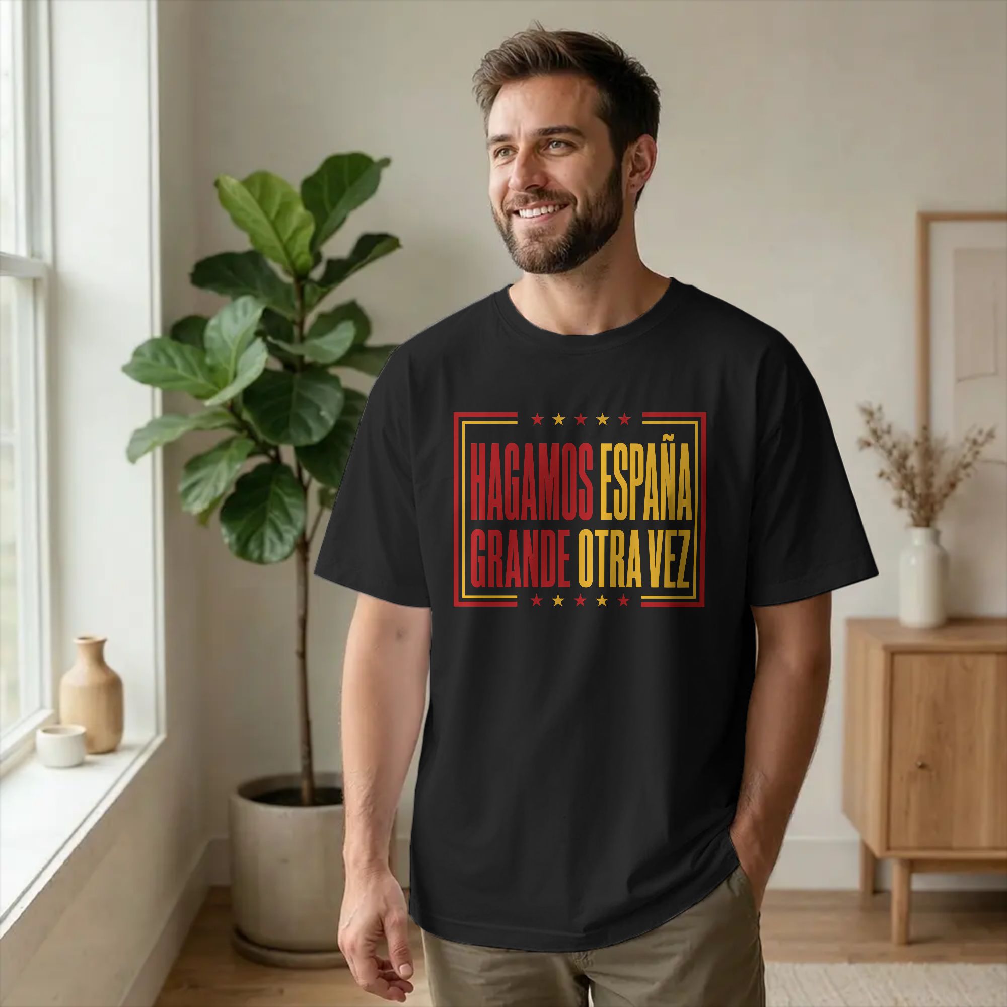 Summer Clothing In Spanish - Men T-Shirts Make Spain Great Again