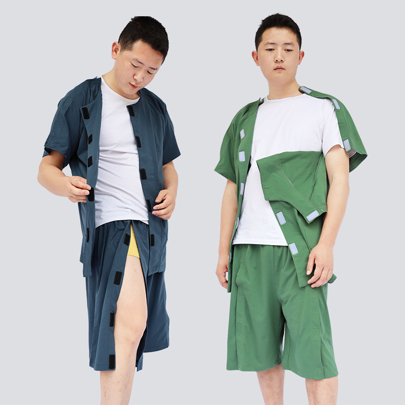 Xl Summer Clothing - Fracture Rehabilitation Nursing Suit Postoperative Infusion