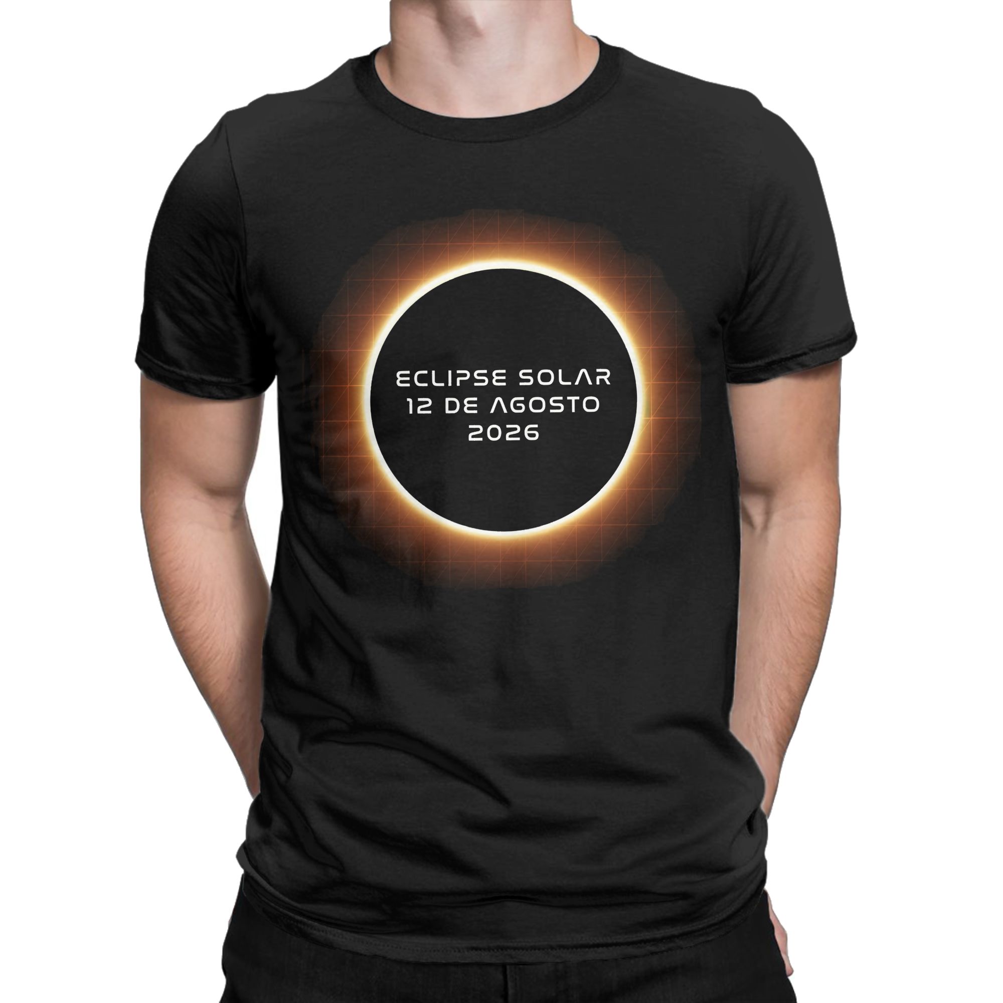 Retro Solar eclipse 2026 - Spa - Summer Clothing In Spanish recension och pris