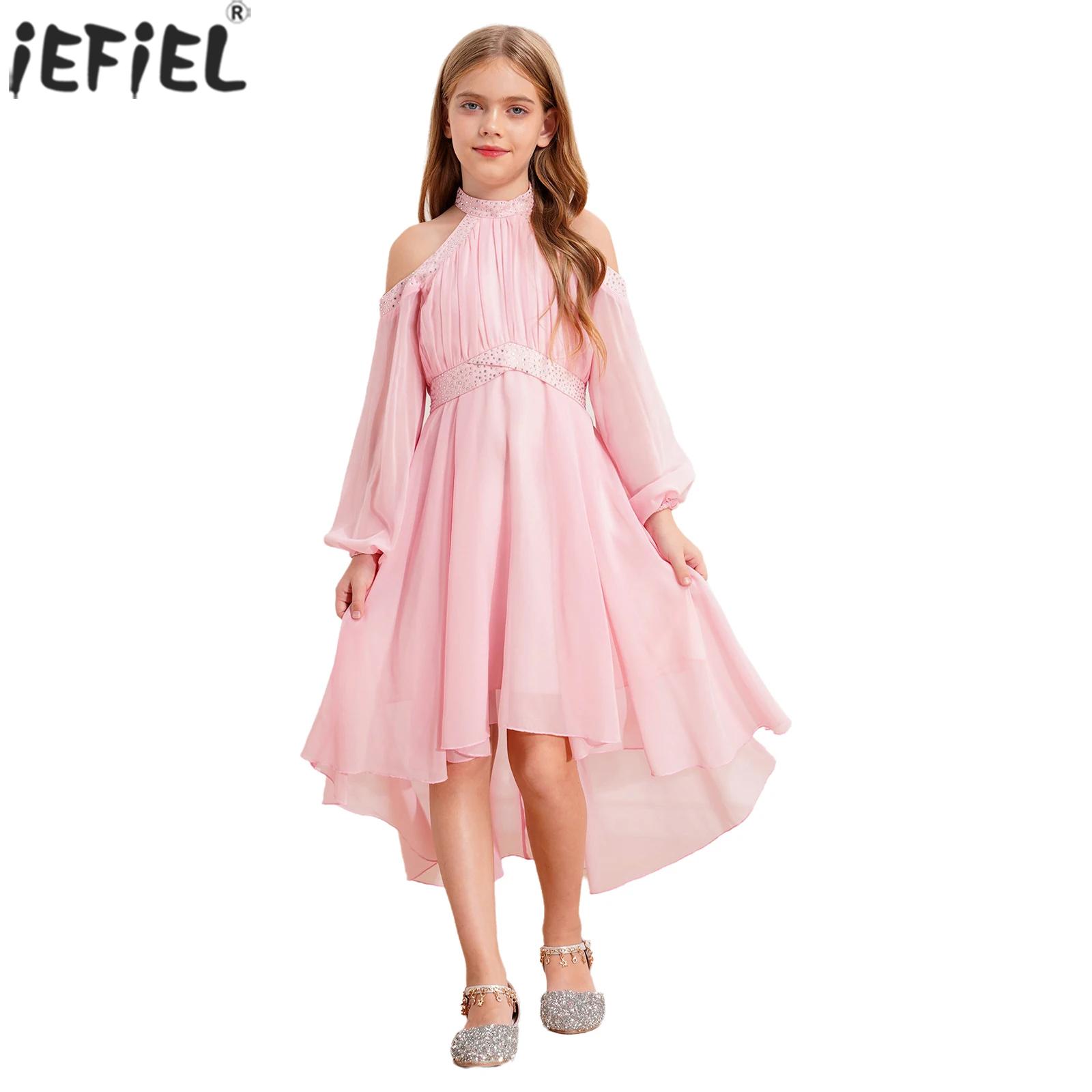 Kids Girls Elegant Party Dress - Summer Clothing For Kids Girls recension och pris