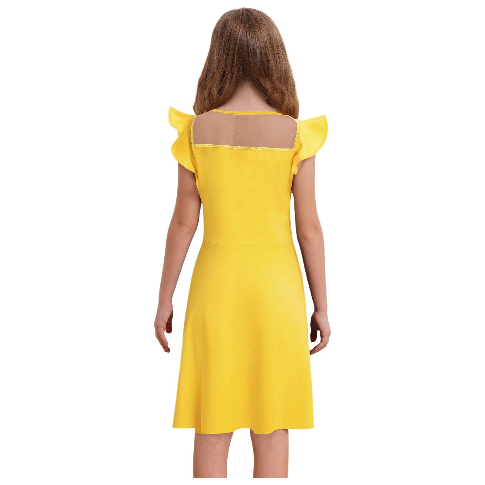 Teen Girls Summer Dress Ruffle - Summer Clothing For Kids Girls recension och pris
