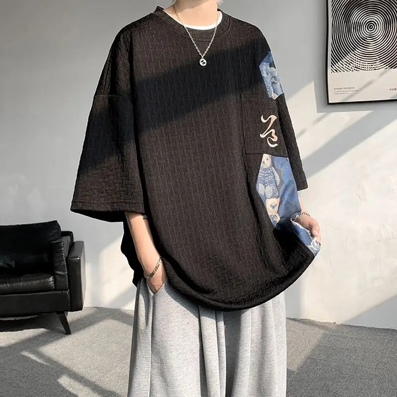 Baggy Tops Men's T-shirt O Nec - Summer Clothing Trends 2025 recension och pris