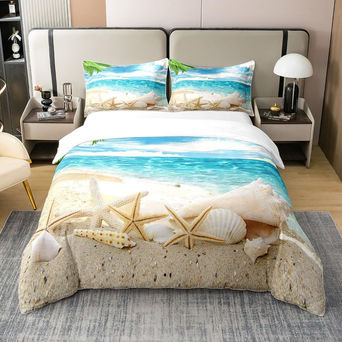 Beach Comforter Cover, Coastal - Summer Quilt recension och pris