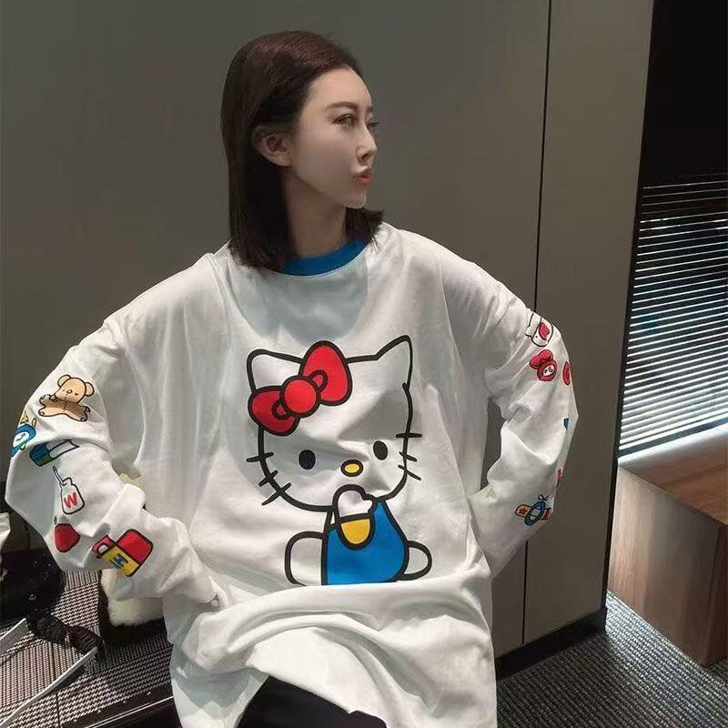 Long-Sleeved Hello Kitty Summe - Summer Clothing Usa recension och pris