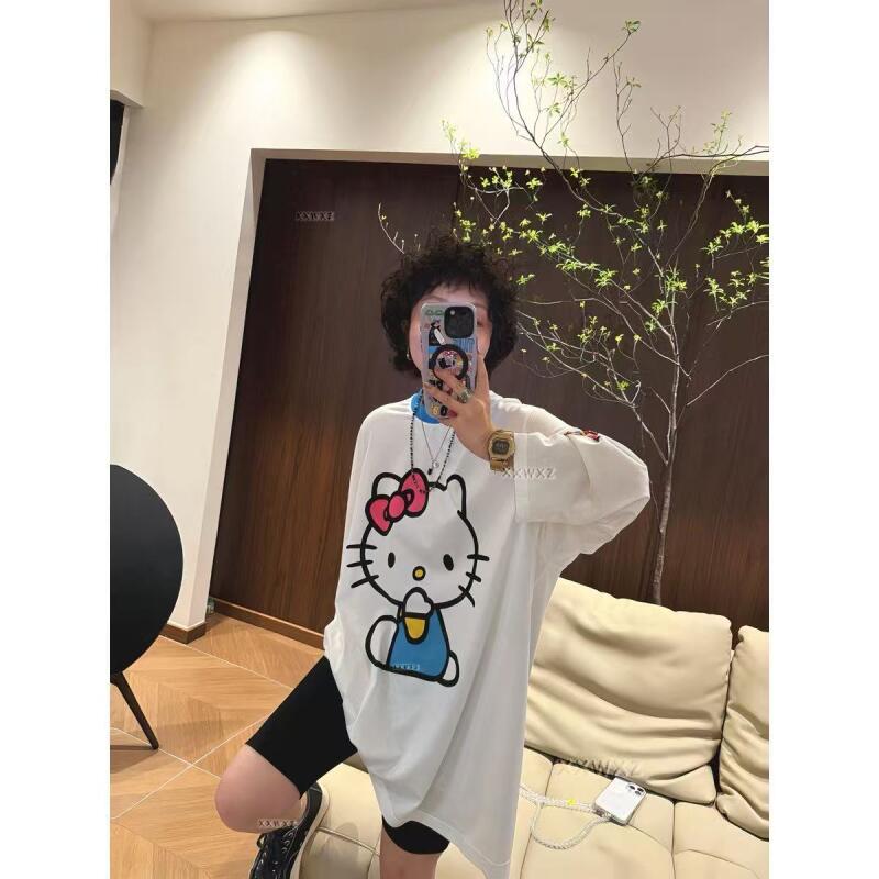 Long-Sleeved Hello Kitty Summe - Summer Clothing Usa recension och pris
