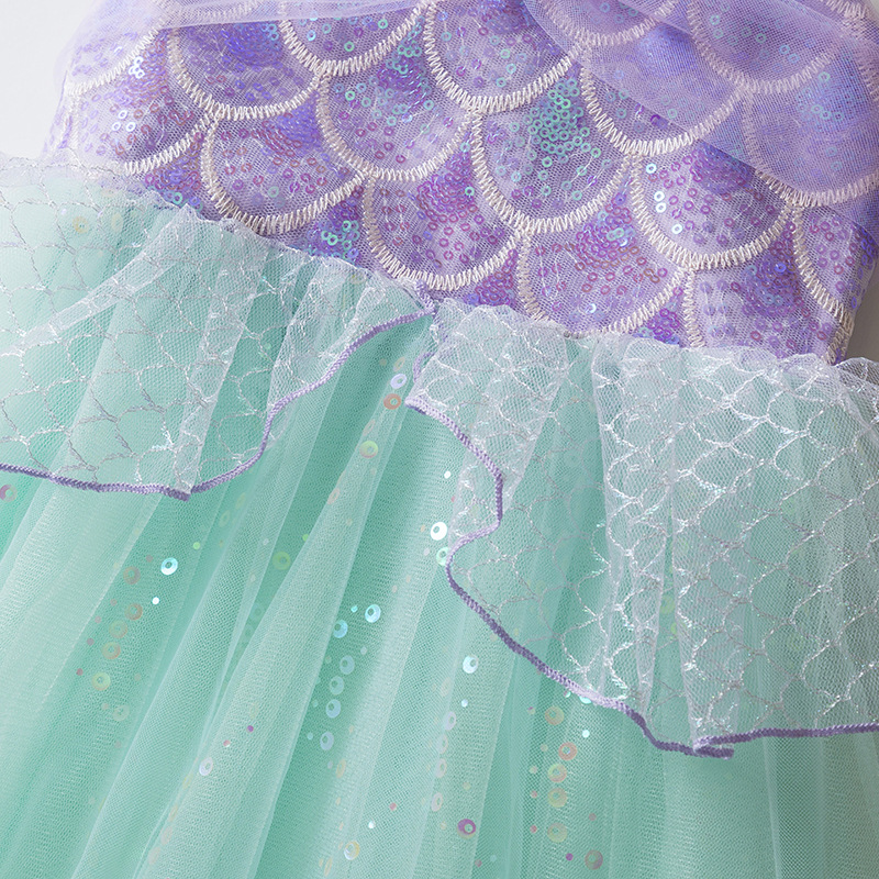 Girls Mermaid Tutu Dress Sequi - Summer Clothing For Kids Girls recension och pris
