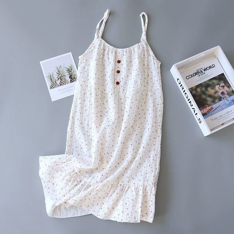 Women's 100% Cotton Crepe Gauz - Xl Summer Clothing recension och pris