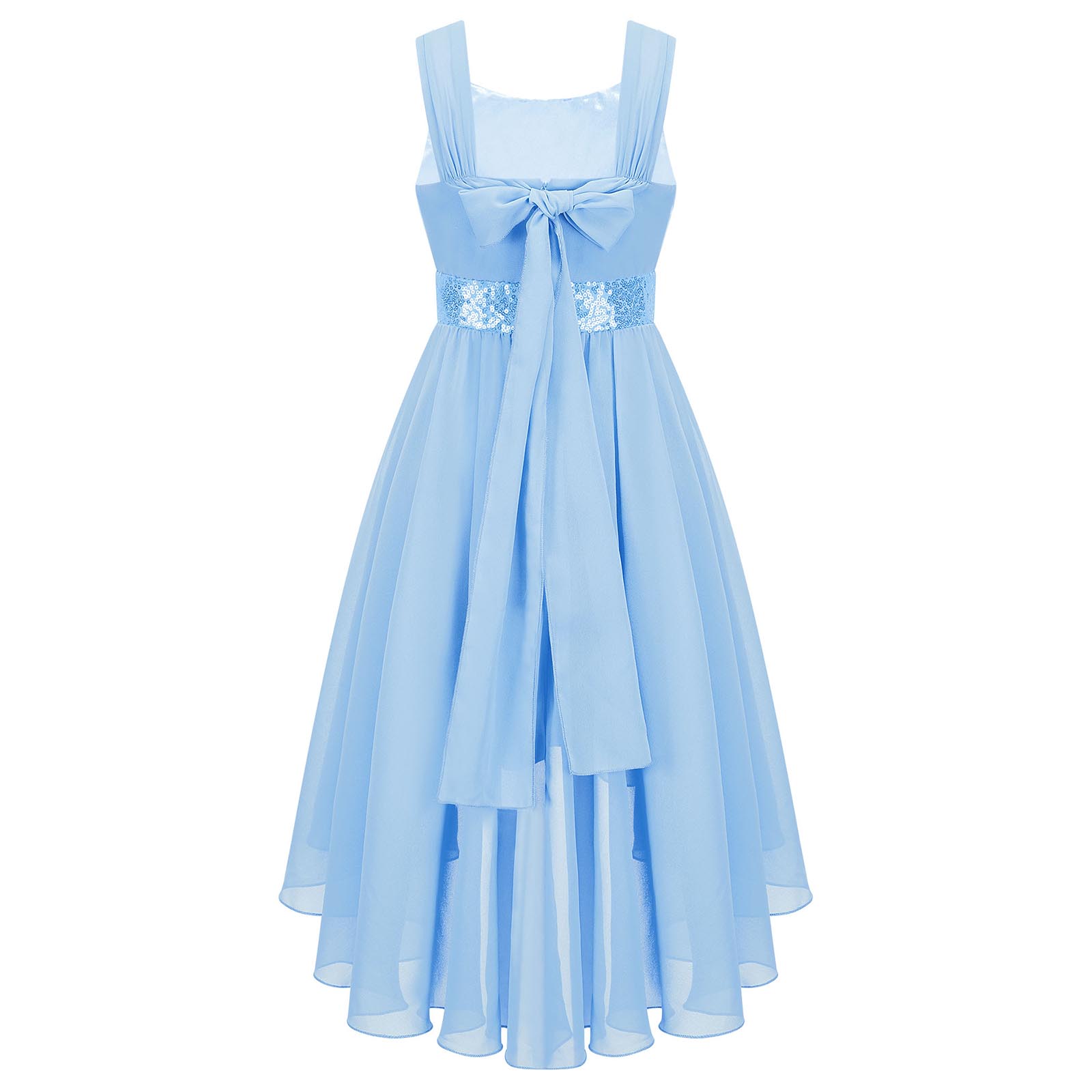 Kids Girls Sequins Ruched Part - Summer Clothing For Kids Girls recension och pris