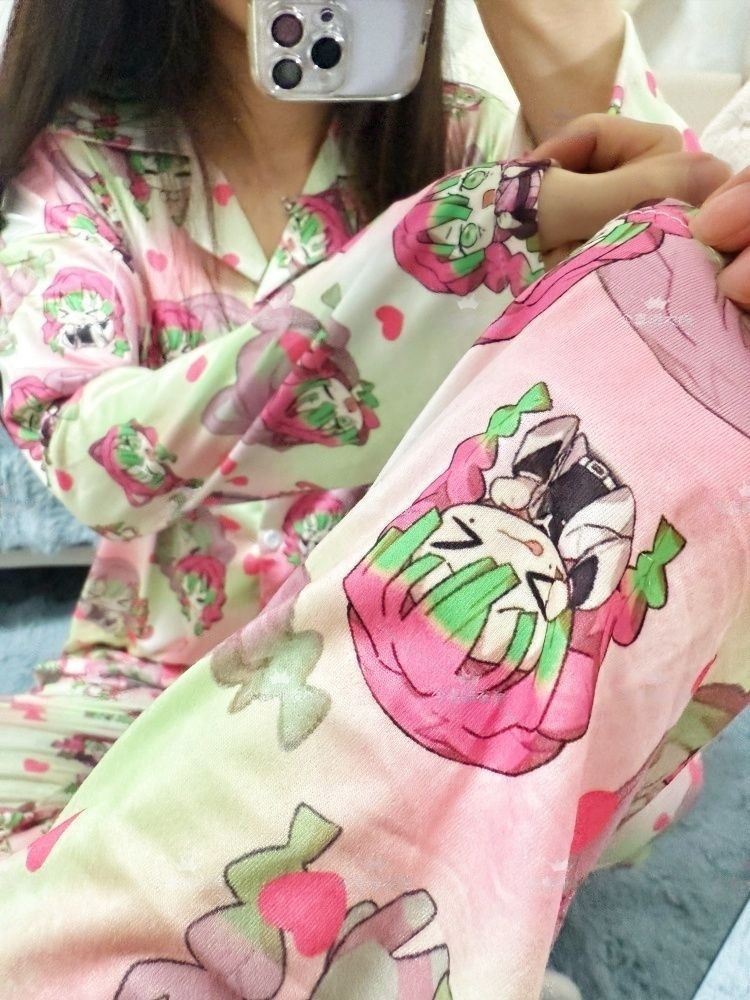 Demon Slayer Summer Pajama Set - Xl Summer Clothing recension och pris