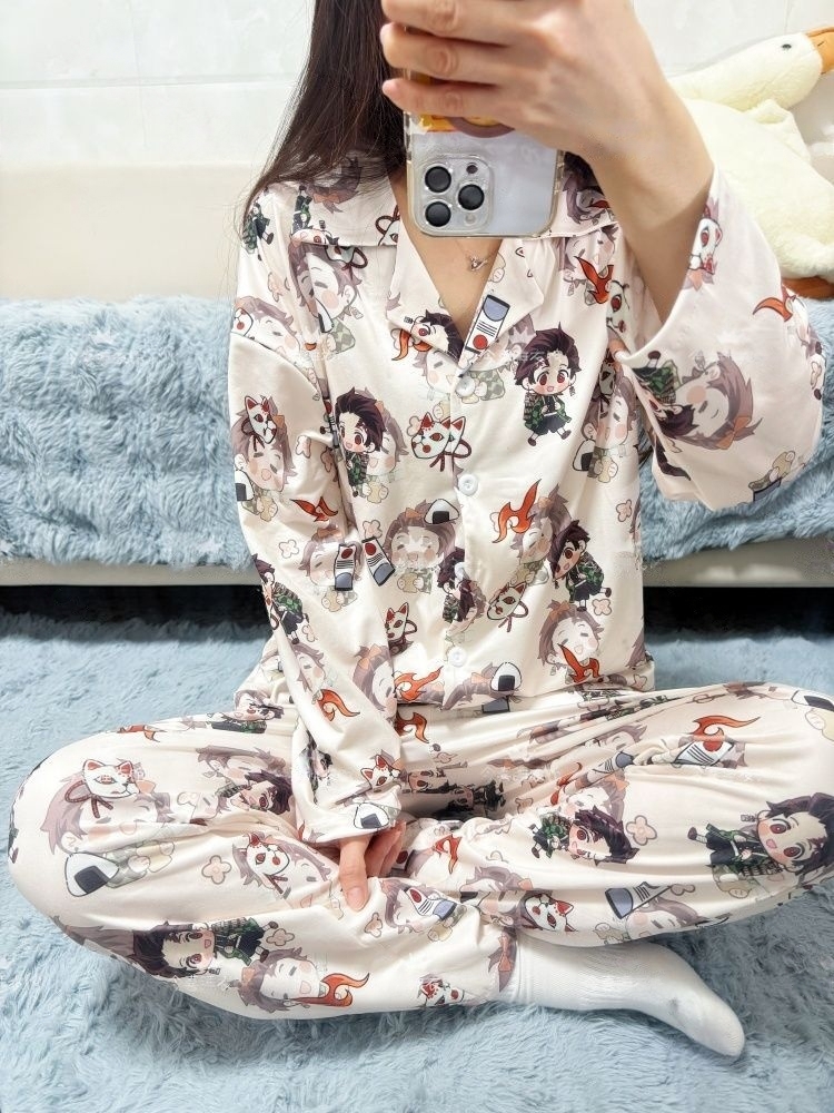 Demon Slayer Summer Pajama Set - Xl Summer Clothing recension och pris