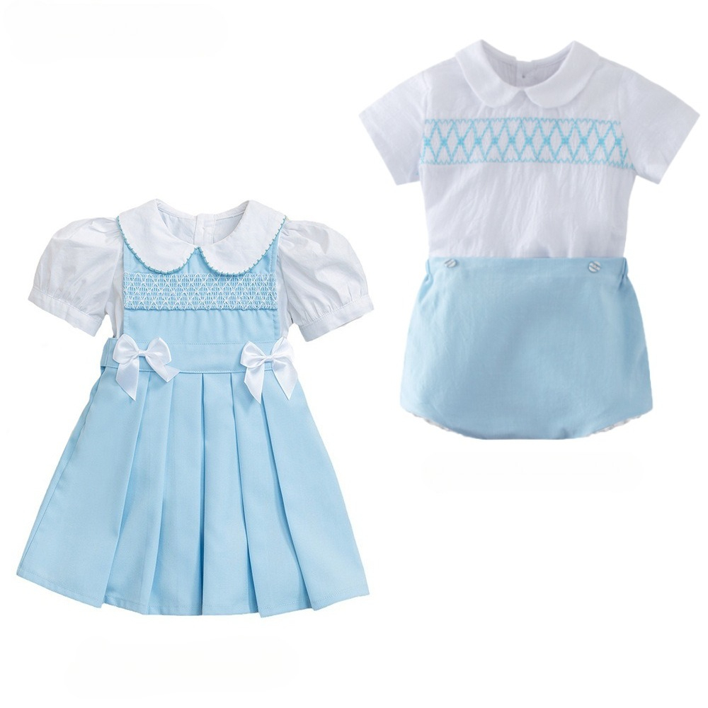 2026 Kids Brother Sister Set S - Summer Clothing In Spanish recension och pris