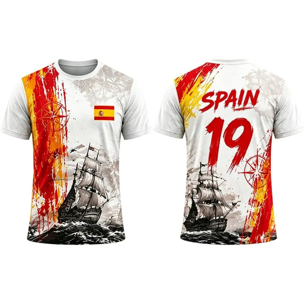 2026 New Style Spanish Men's S - Summer Clothing In Spanish recension och pris