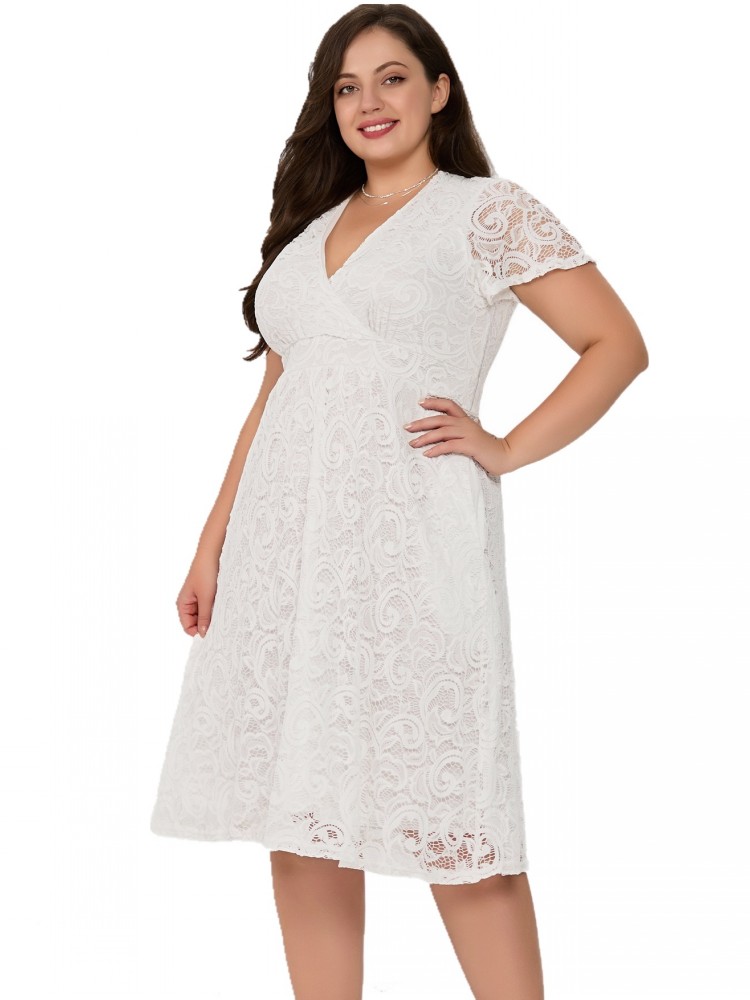 XL-5XL Plus Size Clothes Lace  - Xl Summer Clothing recension och pris