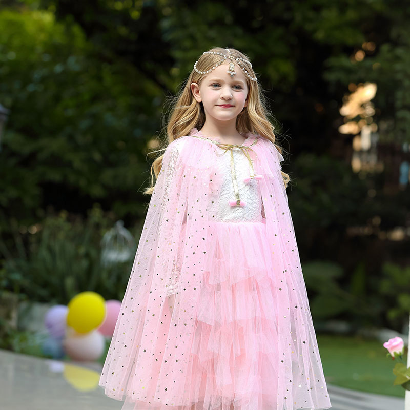 Girls Princess Cape Children C - Summer Clothing For Kids Girls recension och pris