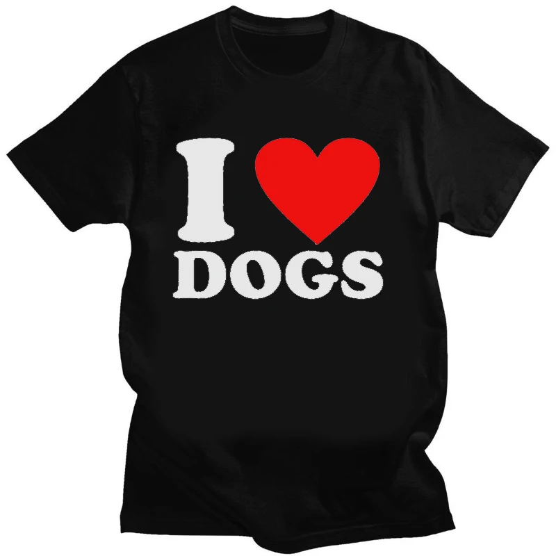 I Love Dogs Music Milf T Shirt - Summer Clothing Words recension och pris