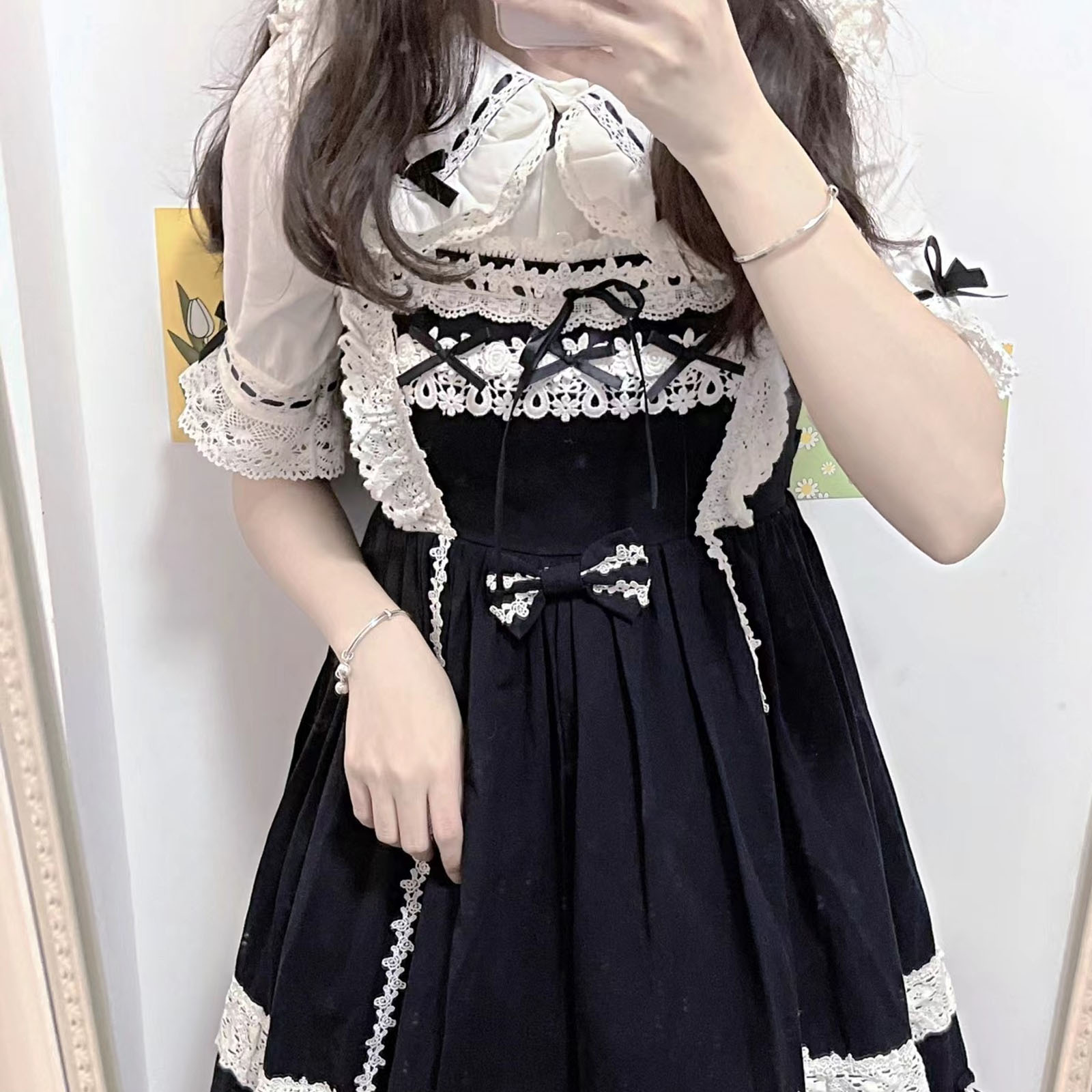 Japanese Lolita Style Lace Ruf - Xl Summer Clothing recension och pris