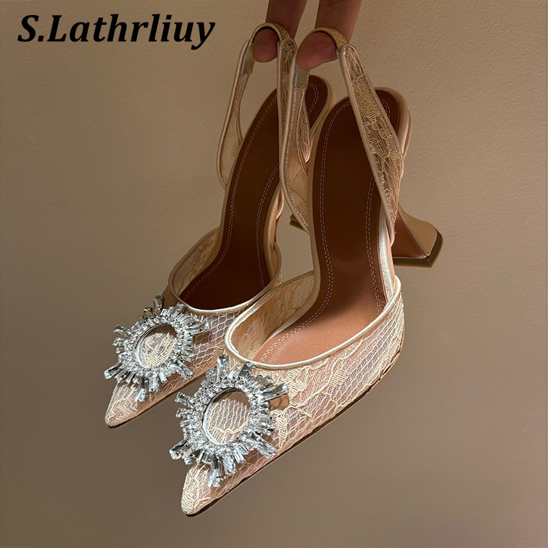 Sandals Rhinestone Flower Poin - Summer Clothing On Sale recension och pris