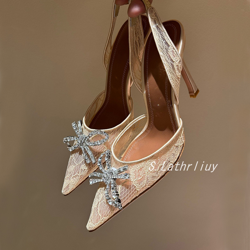 Sandals Rhinestone Flower Poin - Summer Clothing On Sale recension och pris