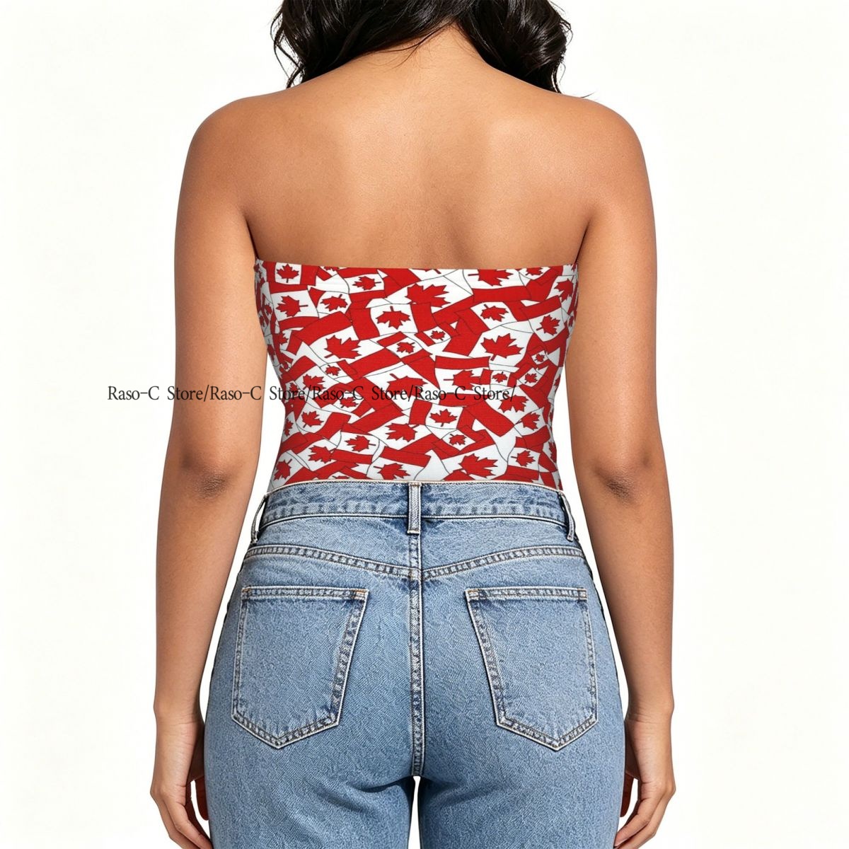 Women Block Crop Slim Tube Top - Summer Clothing Women Canada recension och pris